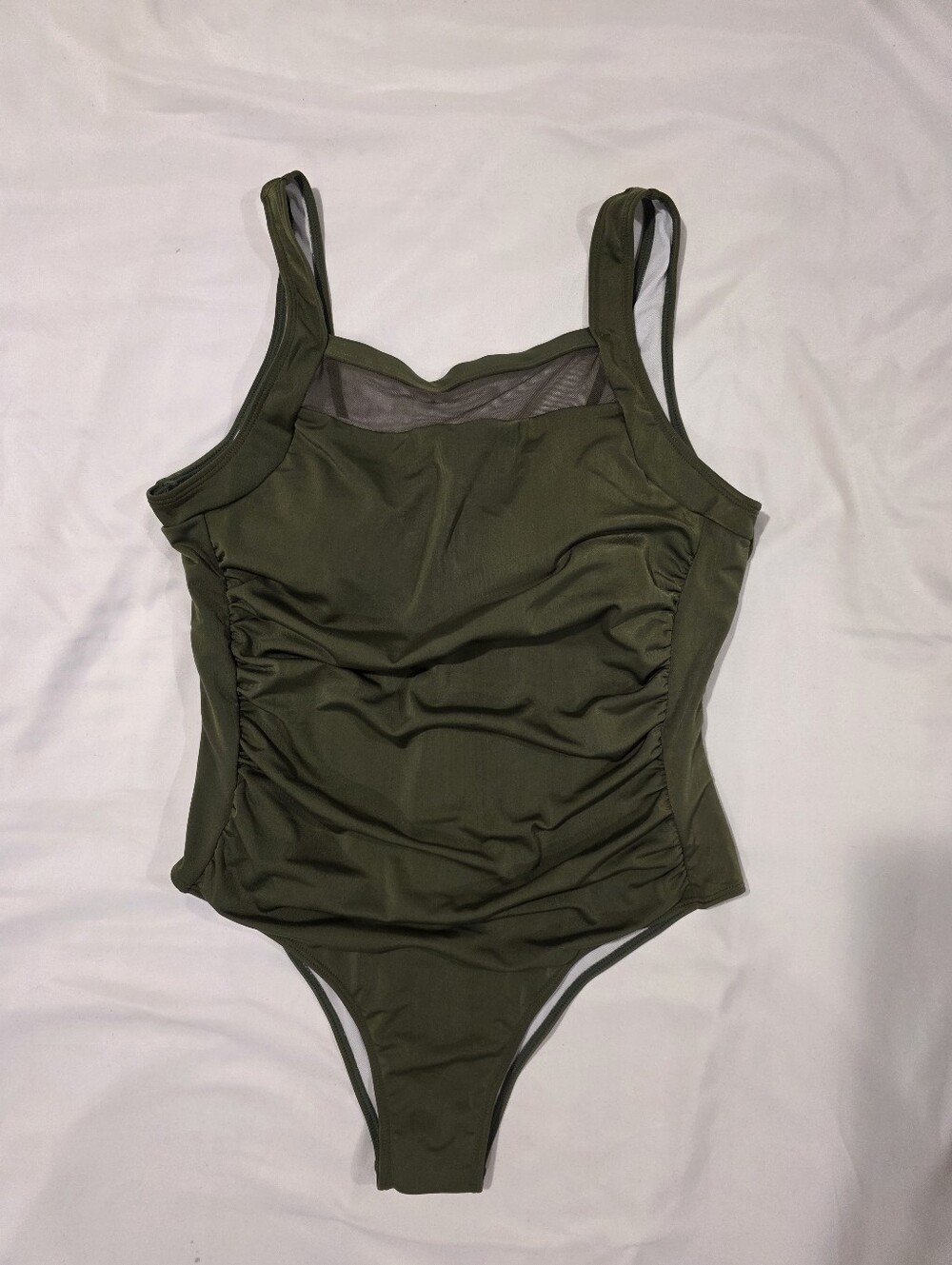 NWOT Olive Green One-Piece Swimsuit